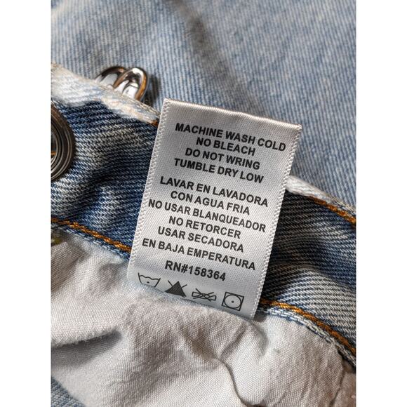 N1 Los Angeles Chain Denim Jeans Womens Medium Punk Grunge Style Edgy Skater - Picture 5 of 16